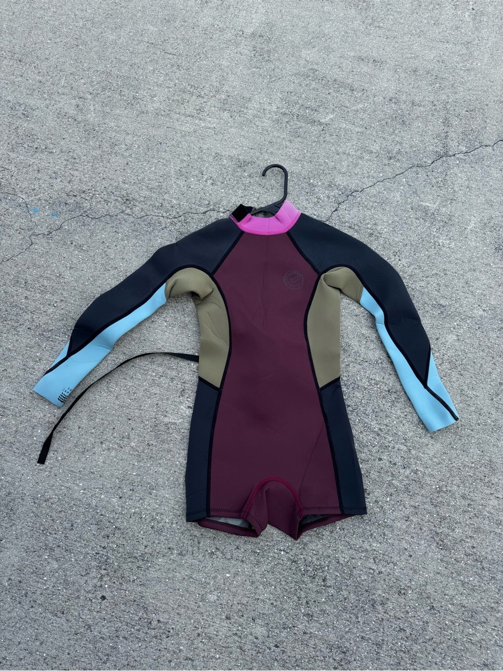BILLABONG TEEN GIRLS SPRING FEVER L/S SPRINGSUIT 2mm T12- MULBERRY